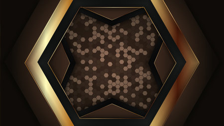 Luxury abstract background with dynamic shadow. Vector abstract background for wallpaper. Eps 10のイラスト素材