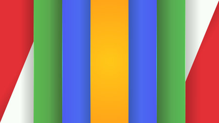 Colorful abstract background with dynamic shadow on background. Vector background for wallpaper. Eps 10のイラスト素材