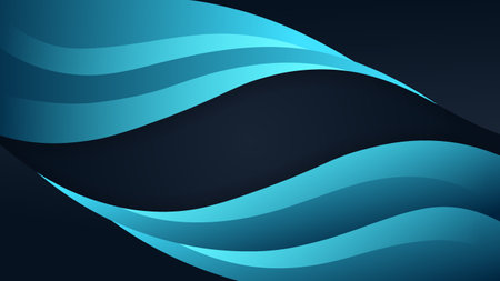 vector abstract background with gradient color and dynamic shadow on background. Eps 10のイラスト素材