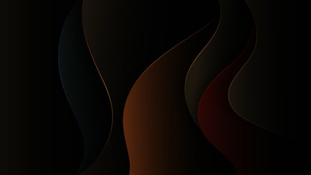 <p>Abstract background soft gradient color and dynamic shadow on background .Vector background for wallpaper,banner. Eps 10</p>のイラスト素材