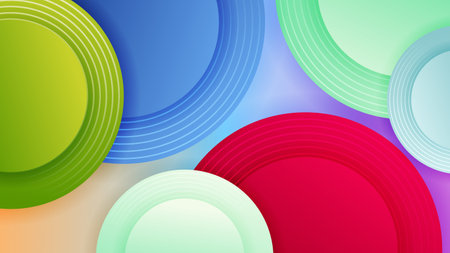 <p>Abstract background soft gradient color and dynamic shadow on background .Vector background for wallpaper,banner. Eps 10</p>のイラスト素材