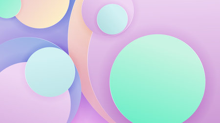 Abstract background soft gradient color and dynamic shadow on background .Vector background for wallpaper,banner. Eps 10のイラスト素材