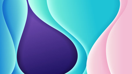 Abstract background soft gradient color and dynamic shadow on background .Vector background for wallpaper,banner. Eps 10のイラスト素材