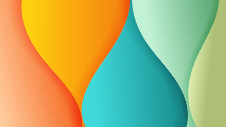 Abstract background soft gradient color and dynamic shadow on background .Vector background for wallpaper,banner. Eps 10のイラスト素材