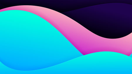Abstract background soft gradient color and dynamic shadow on background .Vector background for wallpaper banner. Eps 10のイラスト素材