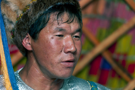 Artist national songs in the Asian styleの写真素材