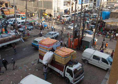 the largest market in Africa Merkatoのeditorial素材