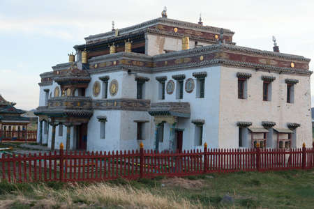 Erdene Zu  Buddhist monastery in central Mongoliaの写真素材