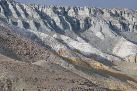 The geological layers of the ice age