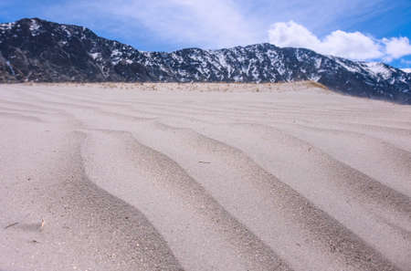 Sand dunes in the mountains. National Parkの写真素材