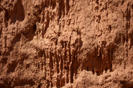 texture of red soil in an unusual Gothic styleの写真素材
