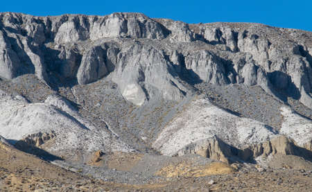 The geological stratigraphy of the Pleistocene in the  Mountainsの写真素材