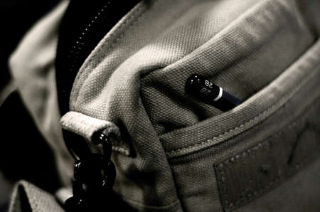Student equipment at school in Jakartaの写真素材