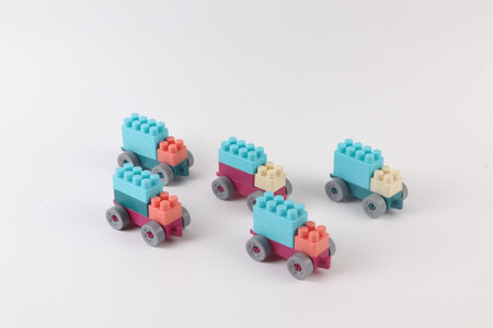 toy train on white background, toy train on a white background