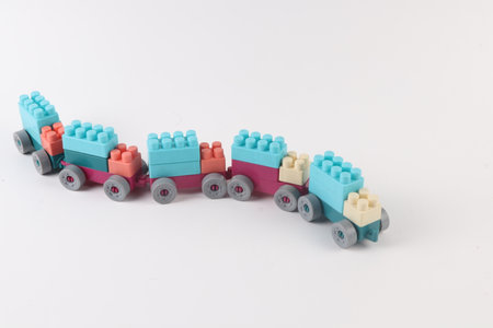 toy train on white background, toy train on a white background