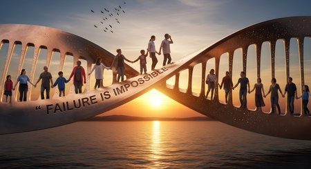 Diversity People Friendship Togetherness Unity Concept - 3D Renderingの素材