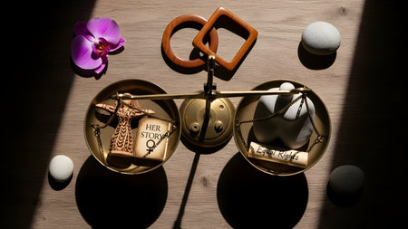 Still life of wedding rings, orchids and candlestickの素材