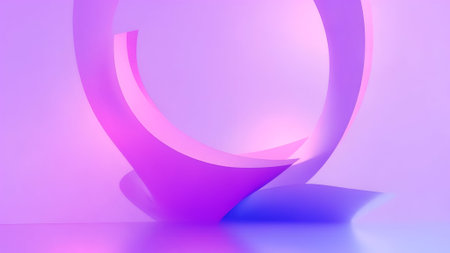 3d abstract background. Minimal geometric design. 3d renderの素材