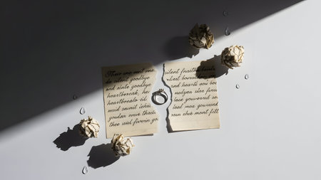 Mulberry paper with the inscription on the white background with shadowの素材