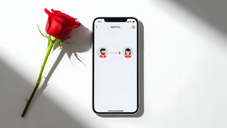 Apple iPhone X with social networks notification on the screen.の素材