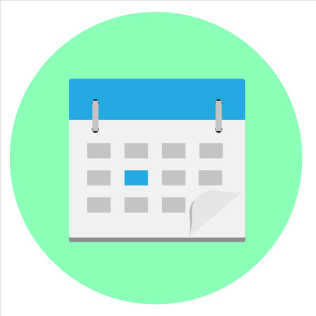 art illustration icon symbols of calendarのイラスト素材
