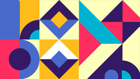 art illustration background abstract mosaic geometric