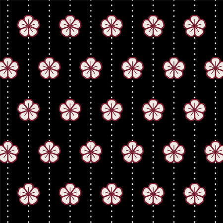 art illustration design abstract 3d flat background social media colorful seamless pattern concept of floral flower wave landscape horizontal verticalのイラスト素材