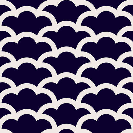 art illustration design abstract 3d flat background social media colorful seamless pattern concept of floral flower wave landscape horizontal verticalのイラスト素材