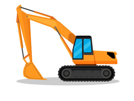 Art illustration symbol icon transportation design logo vehicle of heavy equipment carのイラスト素材