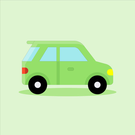 Art illustration symbol icon transportation design logo vehicle of family urban carのイラスト素材