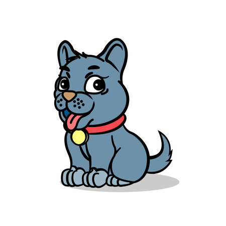 art illustration design concept mascot symbol icon animal of catのイラスト素材