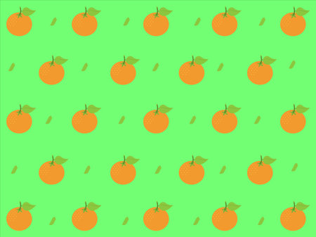 art illustration background pattern seamless icon symbol wallpaper of yellow orange fruits