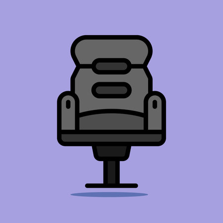 Art illustration symbol icon furniture logo household design of office chairのイラスト素材