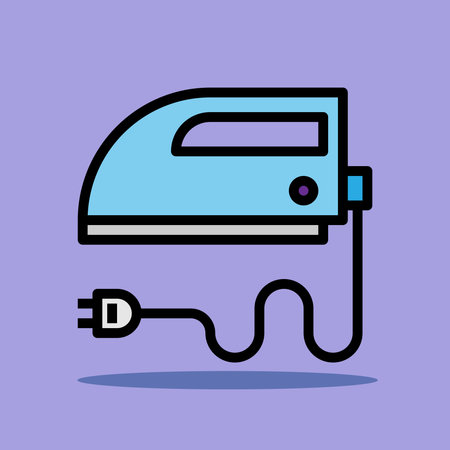 Art illustration symbol icon furniture logo household design of iron clothesのイラスト素材
