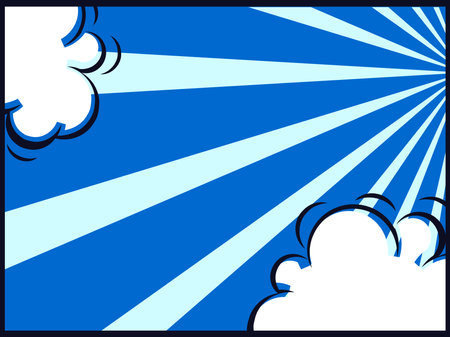 <p>Art illustration design abstract background retro wallpaper vintage pop art comics</p>のイラスト素材