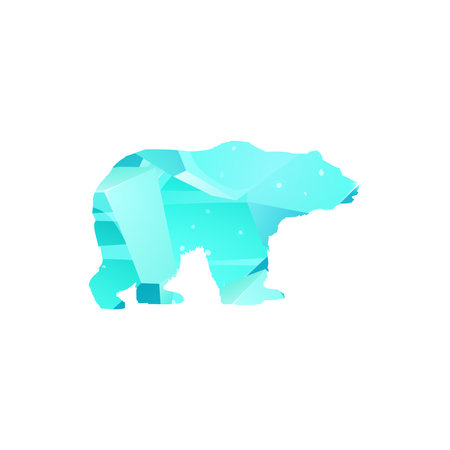 <p>art illustration design concept background landscape icon bear panda with painting colorful artwork crystal</p>のイラスト素材