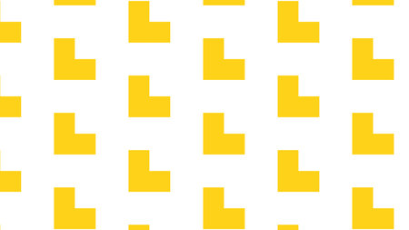 Seamless pattern with yellow arrow on white background. Vector illustrationのイラスト素材