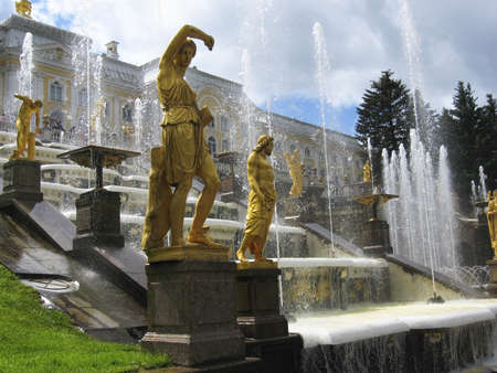 Petergoph, Russiaのeditorial素材