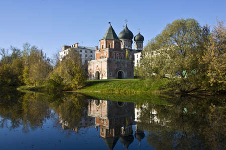 Moscow, Intersession  Pokrovskiy  cathedral in Izmaylovoの写真素材