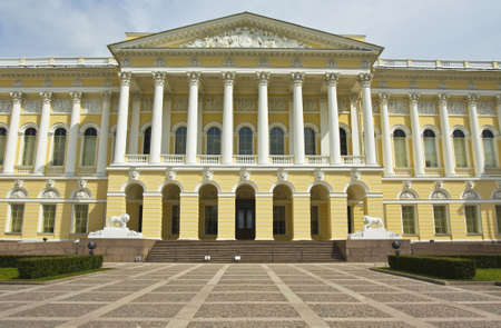 St. Petersburg, Russia - July 02, 2012: Russian museum (Michael's palace).のeditorial素材