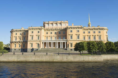 St. Petersburg, Russia - July 10, 2012: Mikhaylovskiy Engineering castle, 1797-1801.のeditorial素材
