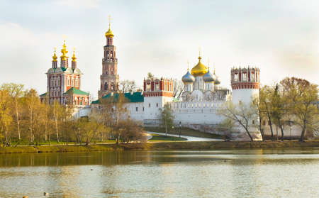 Moscow, Russia, Novodevichiy monastery.の写真素材