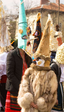 VARNA, BULGARIA - MARCH 26, 2016: carnival devoted to the World Puppetry Day.