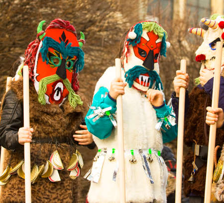 VARNA, BULGARIA - MARCH 26, 2016: carnival devoted to the World Puppetry Day.のeditorial素材