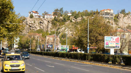 PLOVDIV, BULGARIA - NOVEMBER 09, 2015: historical town Plovdiv, second by size and significance town...