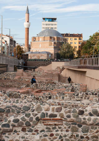 SOFIA, BULGARIA - OCTOBER 08, 2017: Djamilia mosque, builg in 1576.のeditorial素材