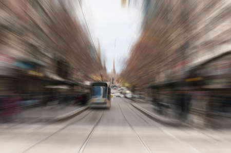 Melbourne street scenesのeditorial素材