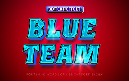 3d editable text effectのイラスト素材