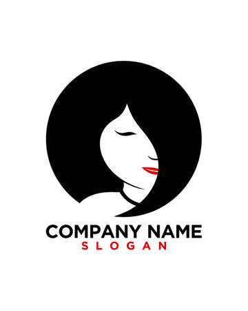 beautiful hair salonのイラスト素材