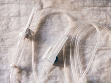 Dropper for intravenous therapy.の写真素材